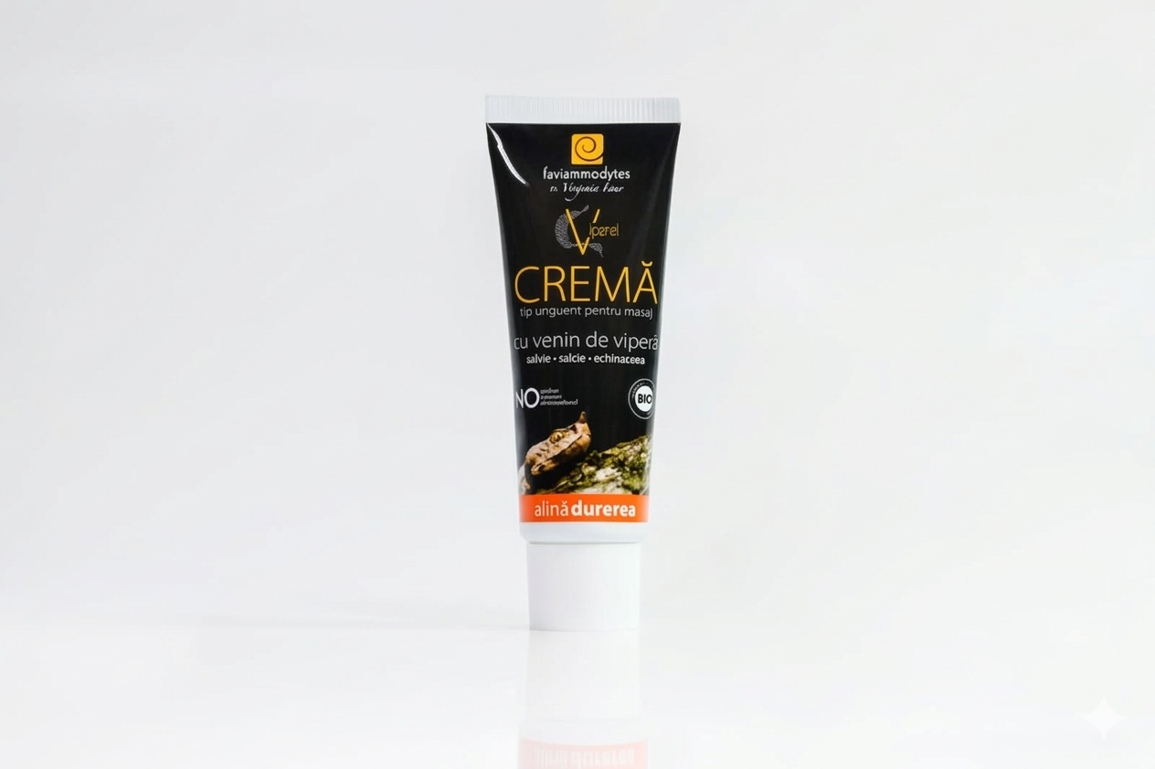 VIPEREL  50 ml Cremă pentru masaj cu venin de viperă ammodytes